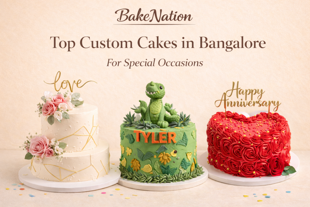 Custom Cakes in Bangalore